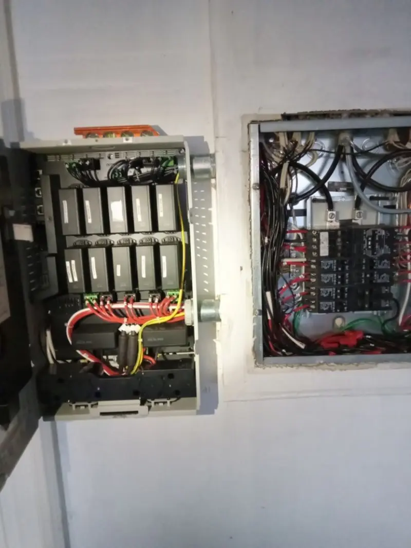 Electrical panel upgrade completed for Commercial Electrician Services in South Jordan